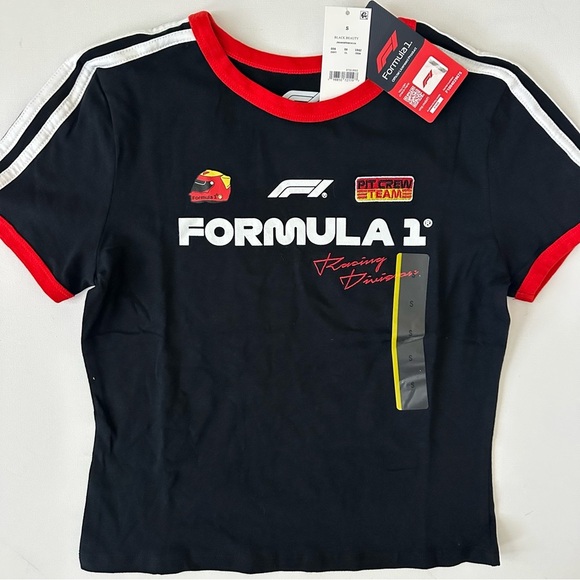 Formula 1 Tops - Formula 1 Women's Racing Tee Size S